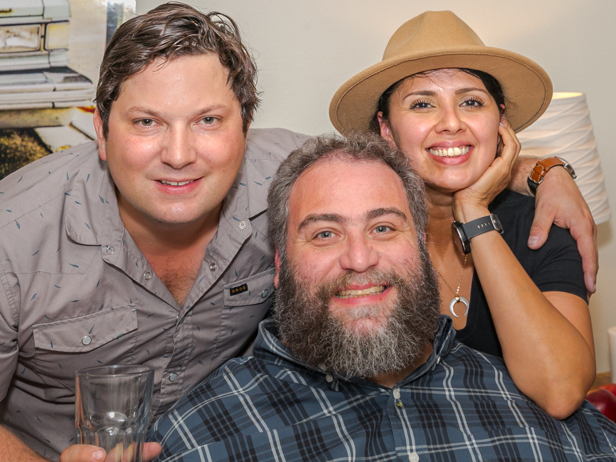 Chris Shepherd cookbook party Tyler Horne Eric Sandler Linda Salinas