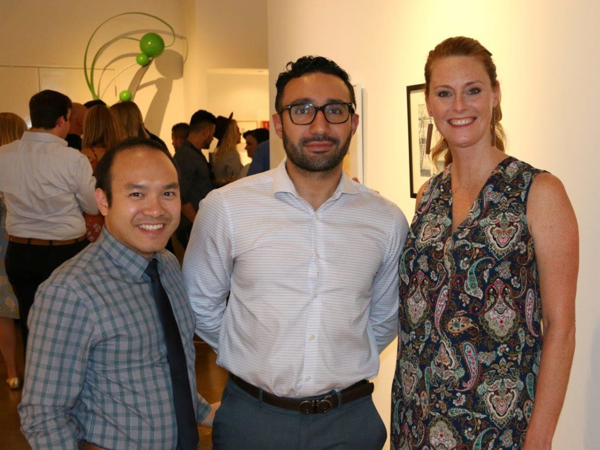 Ahmed Jallad, Julie Caldwell and Le Tuong