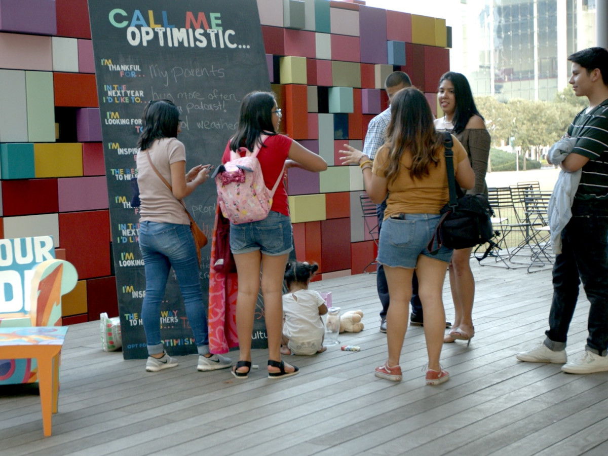 Frost Houston pop-up Discovery Green