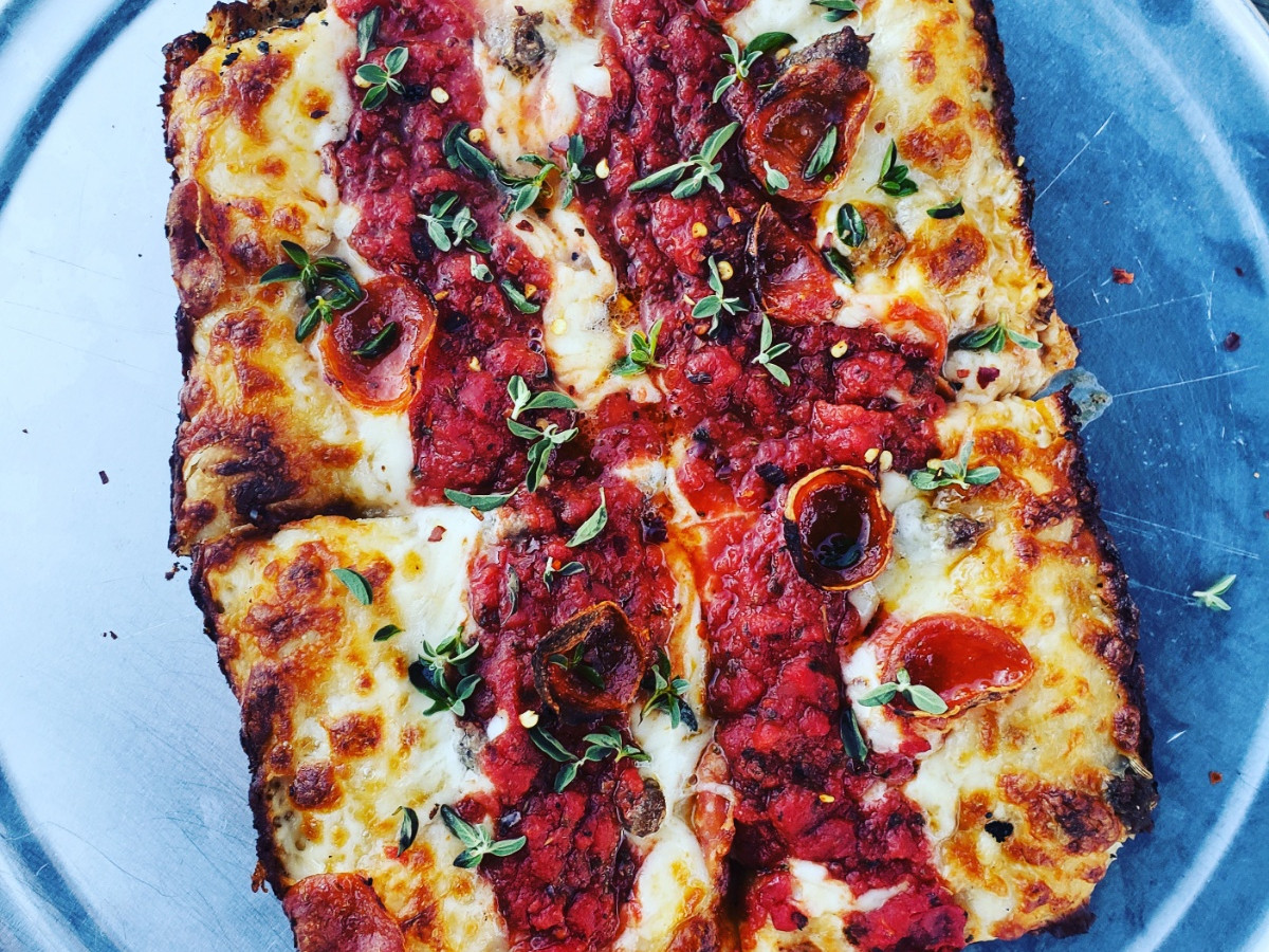 Anthony Calleo Rudyard's pizza