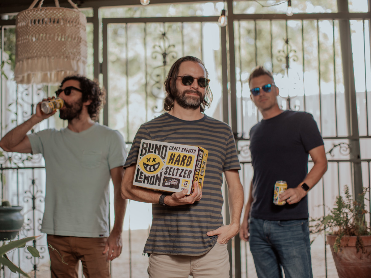 Deep Ellum Brewing Blind Lemon hard seltzer