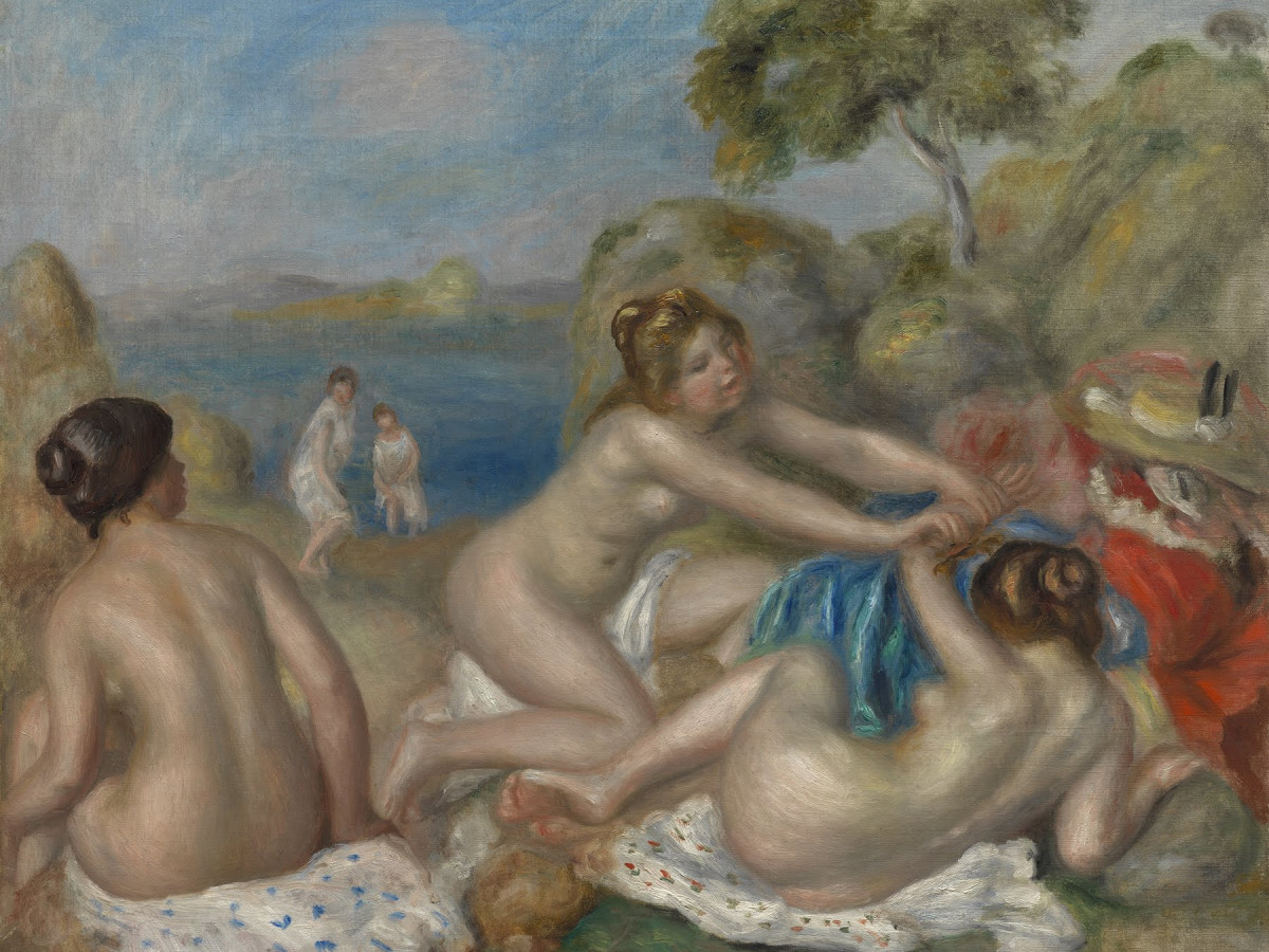 Renoir, Bathers With A Crab