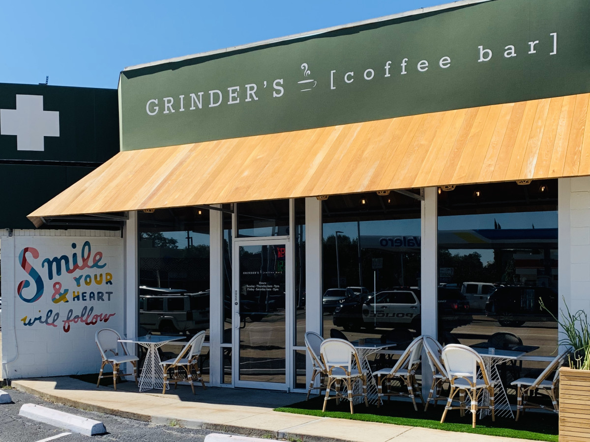 Grinder's Coffee Bar exterior