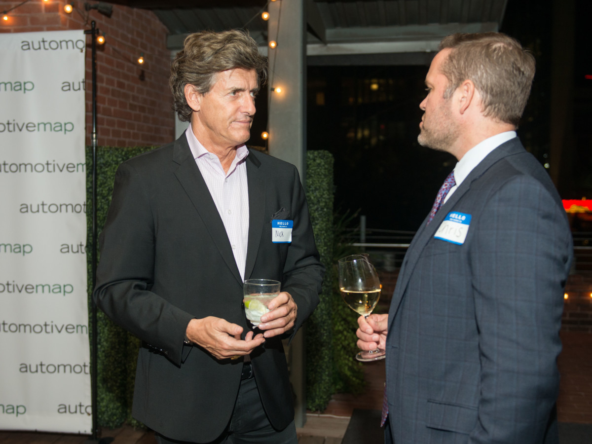 Automotive Map launch party 2019 Nick Florescu and Chris Dvorachek