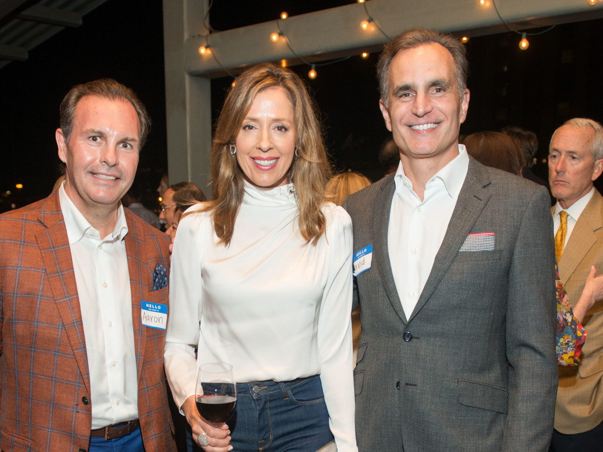 Automotive Map launch party 2019 Erin and Deedee Howes and David Gow