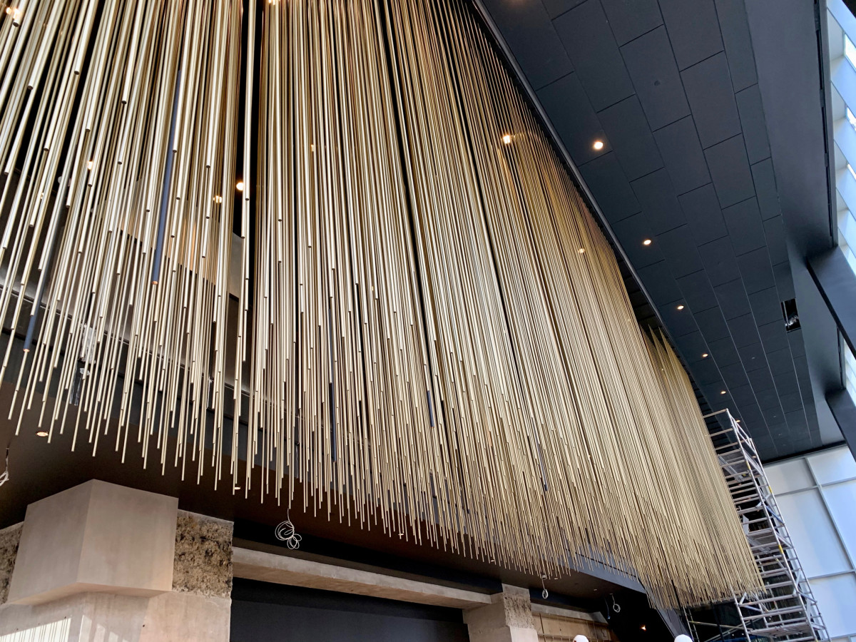 Guard and Grace brass rods interior