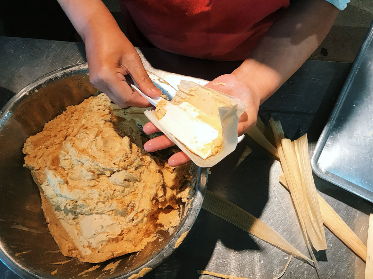 Tamales at Dallas Farmers Market