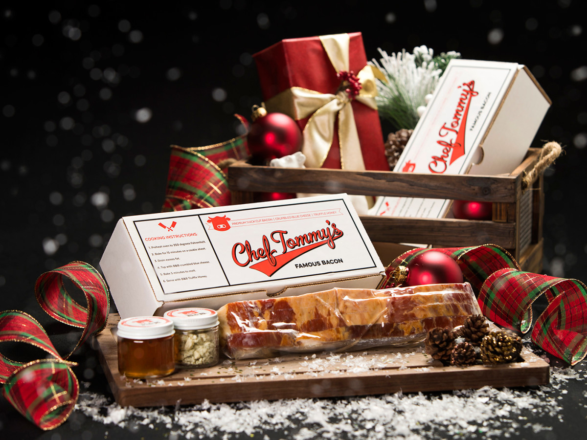 Chef Tommy's Bacon gift set from B&B Butchers