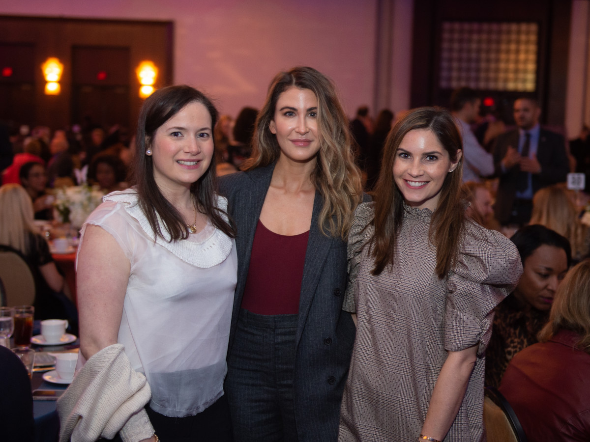 Holocaust Museum of Houston Astros Foundation Human Spirit Award Annina Emmott, Jennifer Altman, Melissa Aron