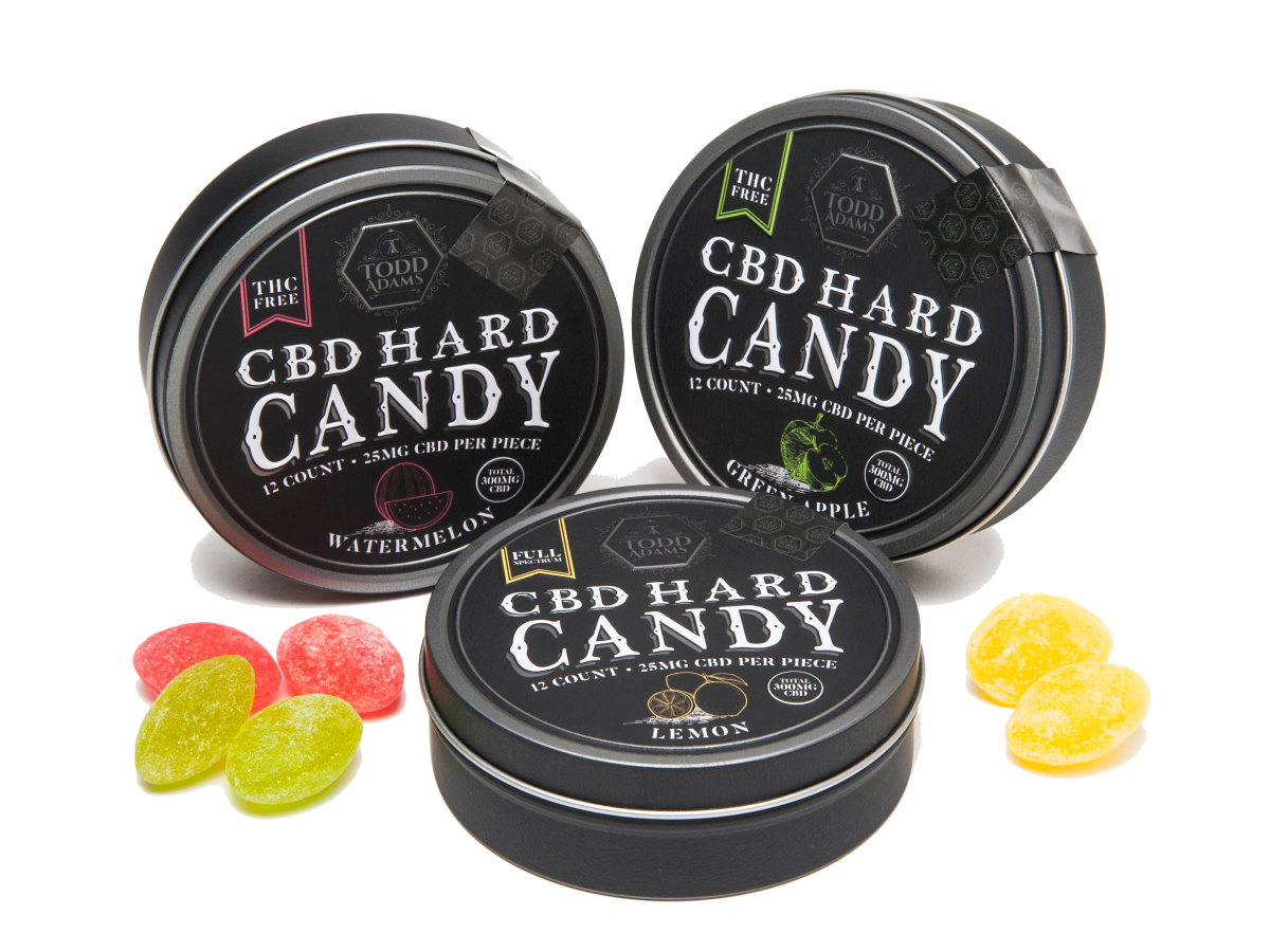 CBD hard candies