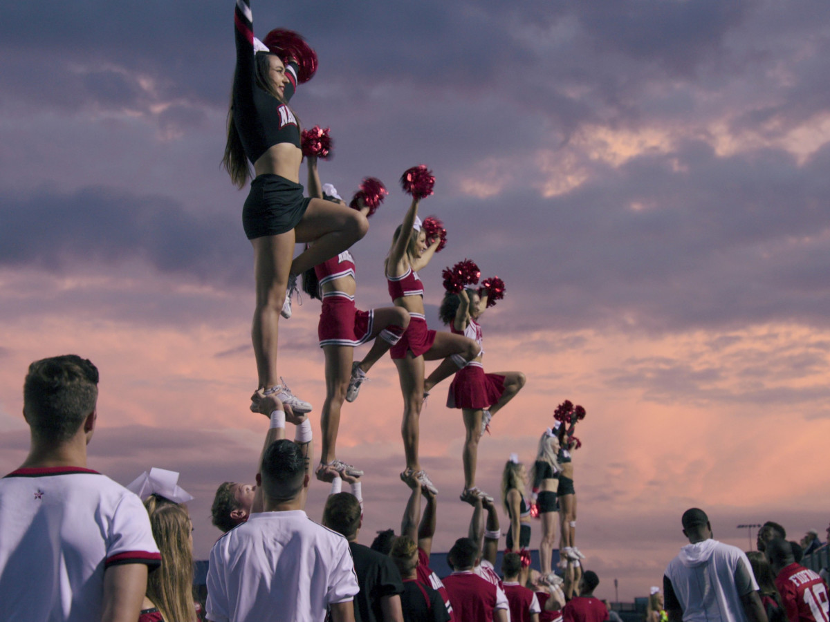 New Netflix show puts Texas' Navarro College cheerleaders on the mat