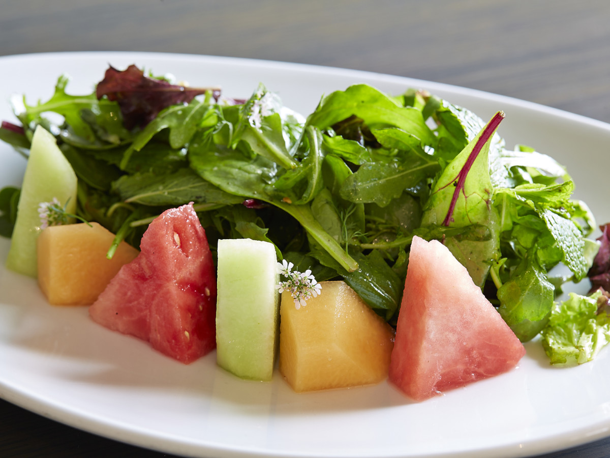 Komali, watermelon salad