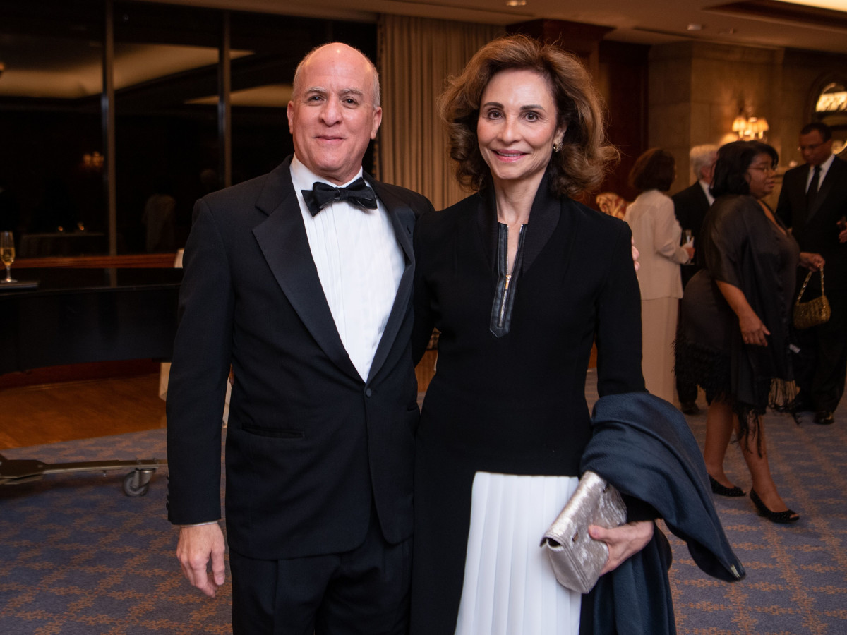 Inprint Poets & Writers Gala 2020: Executive Director Rich Levy, Consuelo Duroc-Danner
