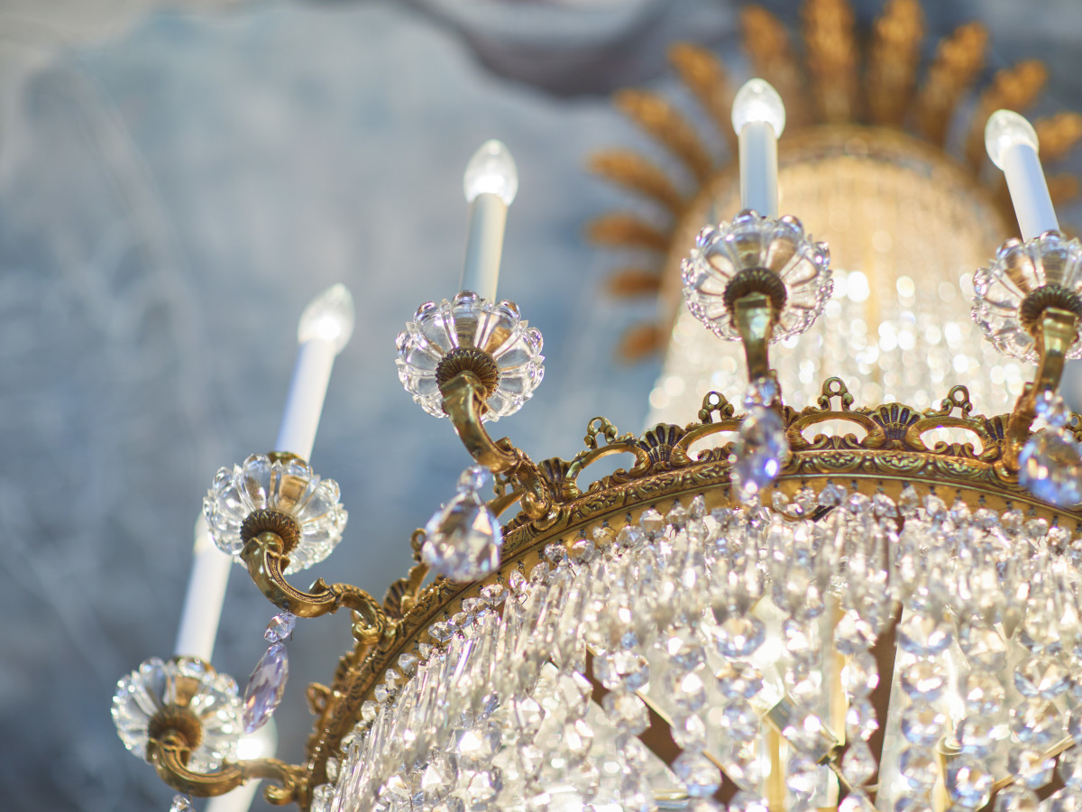 Charles Winston designed the chandelier that once hung in The Plaza Hotel in New York