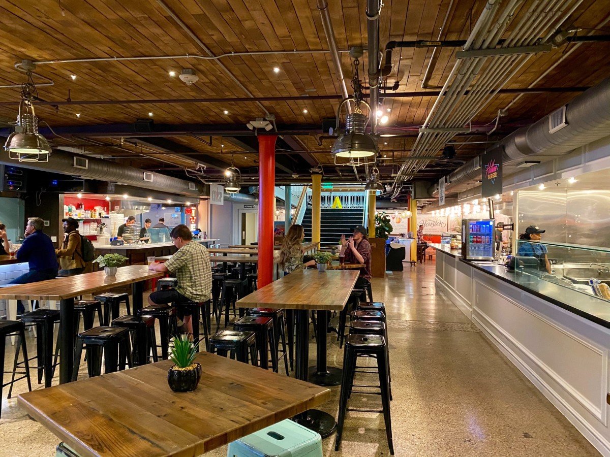 Underground Food Hall interior