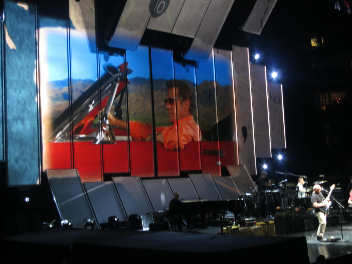 Eagles on stage in Philadelphia July 2013