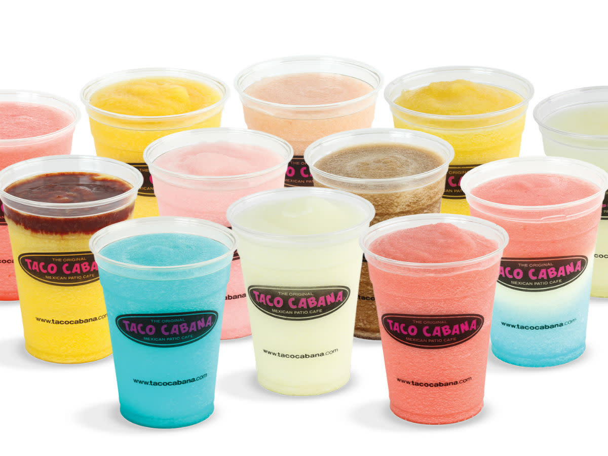 TexMex chain Taco Cabana unveils 12 cool frozen margarita flavors CultureMap Dallas