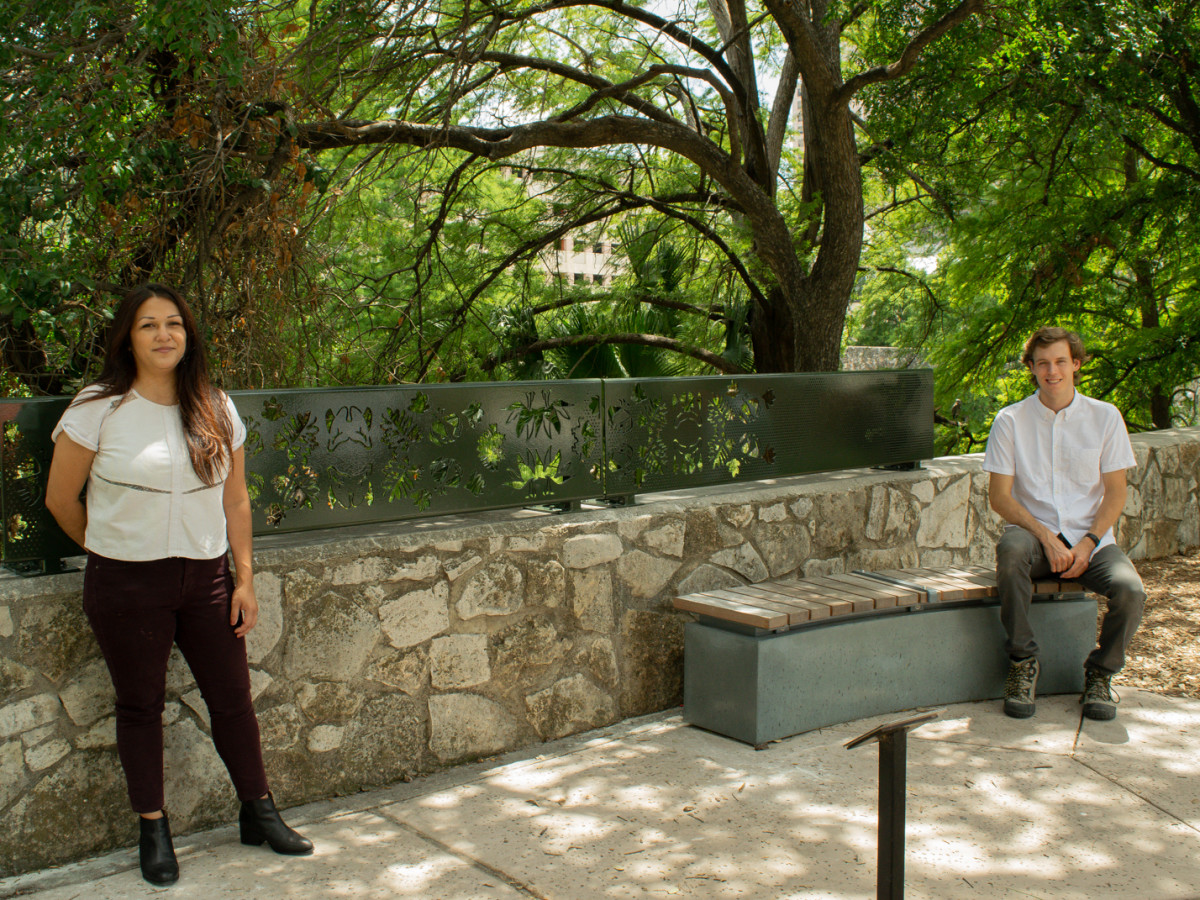 Green Space at Market street san antonio public art