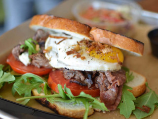 Sandwich at Dagwoods Grinders and Growlers in Fort Worth