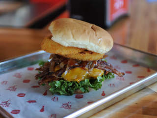 The Burger Joint BBQ burger