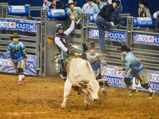 7 RodeoHouston rodeo extras bullfighters March 2014