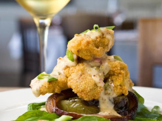Fried oysters at Ellerbe Fine Foods
