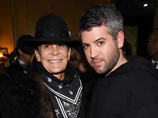 Julie Gilhart and Brandon Maxwell