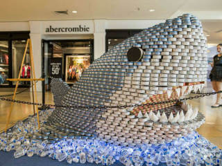 North Star Mall presents CANstruction