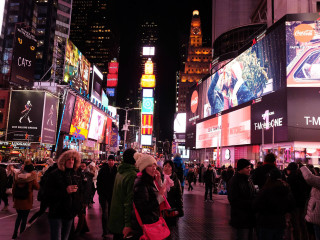 Transitory Sound and Movement Collective presents <i>Times Square in 60</i>: Improvisation for 18 Musicians with Movement