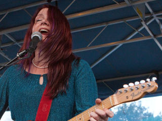 Carolyn Wonderland at North Oak Cliff Music Festival in Dallas