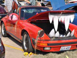 National Museum of Funeral History presents Easter-ween Classic Car Show