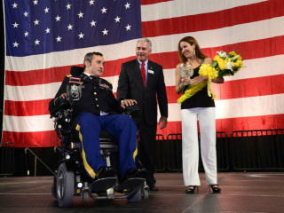 Hall of Fame Inductee, Chief Warrant Officer 3 Romulo “Romy” Camargo, Impact A Hero, Chairman of the Board, Dan Sullenbarger, Gabriela Camargo