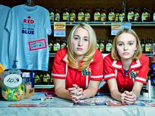 Harley Quinn Smith and Lily-Rose Depp in Yoga Hosers