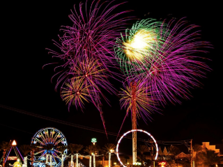Fourth of July at the Kemah Boardwalk