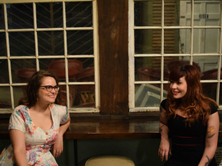 Lindsay Beale and Emily Hynds