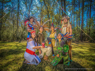 Young Audiences, Inc. of Houston presents Houston Aztec Dance & Drum