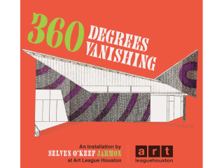 Crowdfunding Social for Selven O'Keef Jarmon's 2014 Art League Houston Installation: 360 Degrees Vanishing