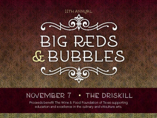 flyer for Big Reds and Bubbles 11th anniversary party