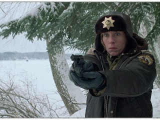 Frances McDormand as Marge Gunderson in Coen Brothers' Fargo