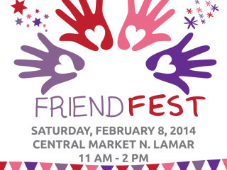 flyer for Creative Action's Friend Fest 2014