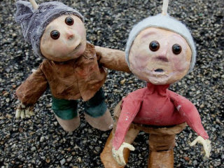 Trouble Puppet show The Crapstall Street Boys