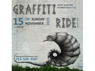 Bayou City Outdoors Graffiti Art & Bike Ride