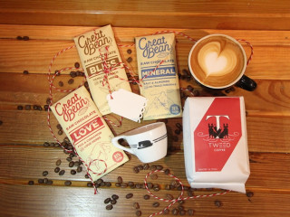 Houndstooth Coffee and Great Bean Chocolate pairing at Mockingbird Domestics