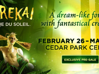 flyer for Cirque du Soleil's Varekai at Cedar Park Center