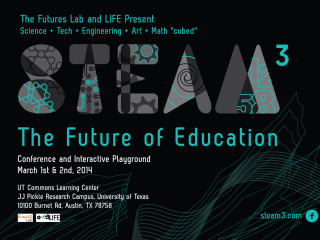poster for Steam3 science technology education conference