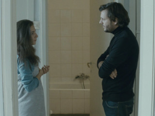 Scene from the movie When Evening Falls on Bucharest