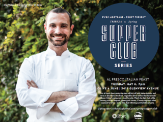 Chef Shawn Cirkiel for TRIBEZA supper club at Olive & June