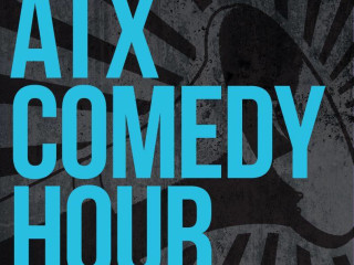 logo for ATX Comedy Hour presented by the New Movement