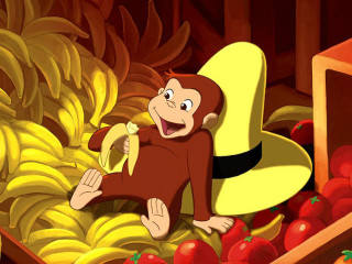 monkey Curious George from film adaptation
