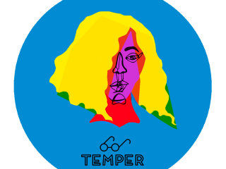 poster for Beyonce art show presented by TEMPER austin